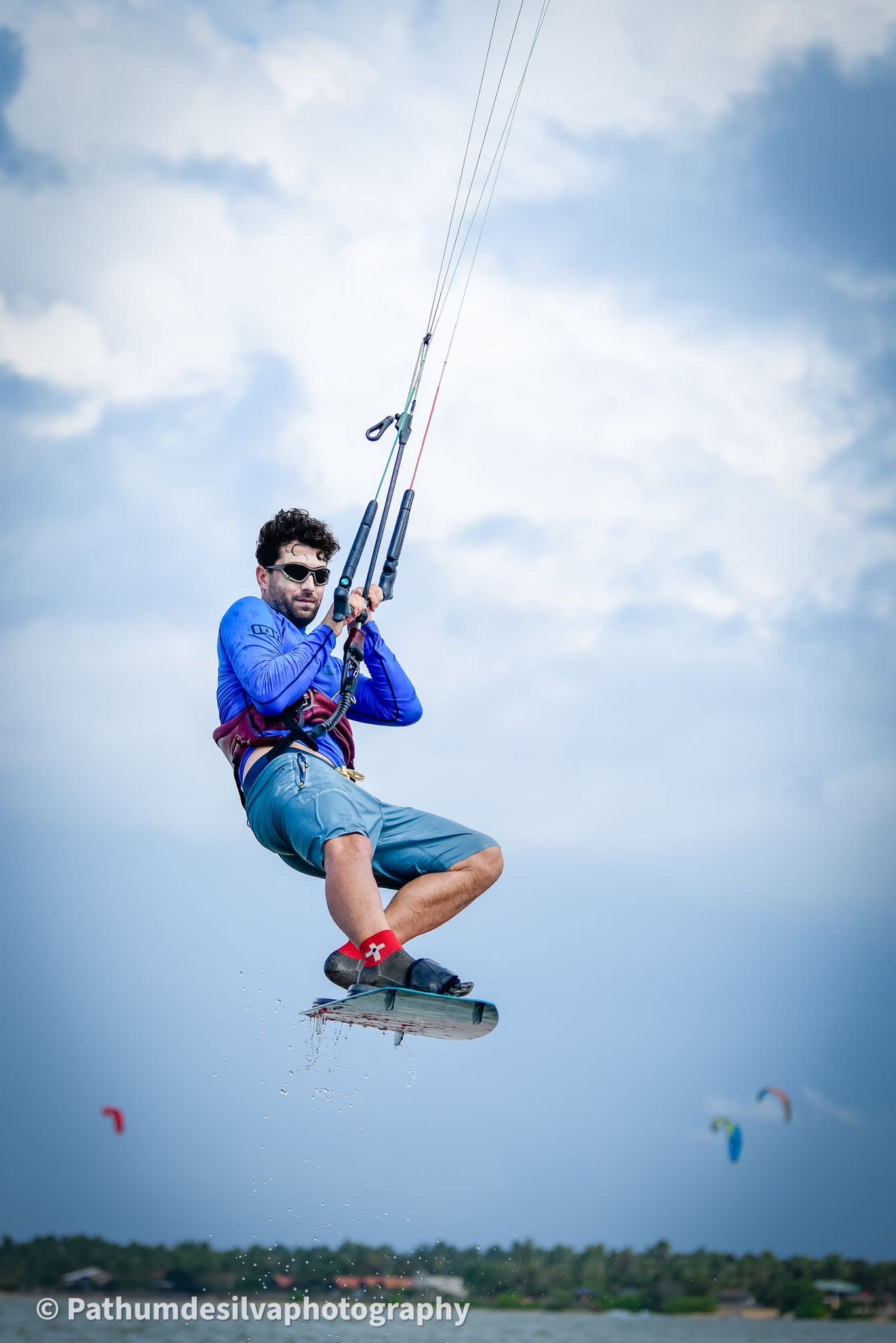 Kite rental sessions in Kalpitiya flat-water lagoon Sri Lanka